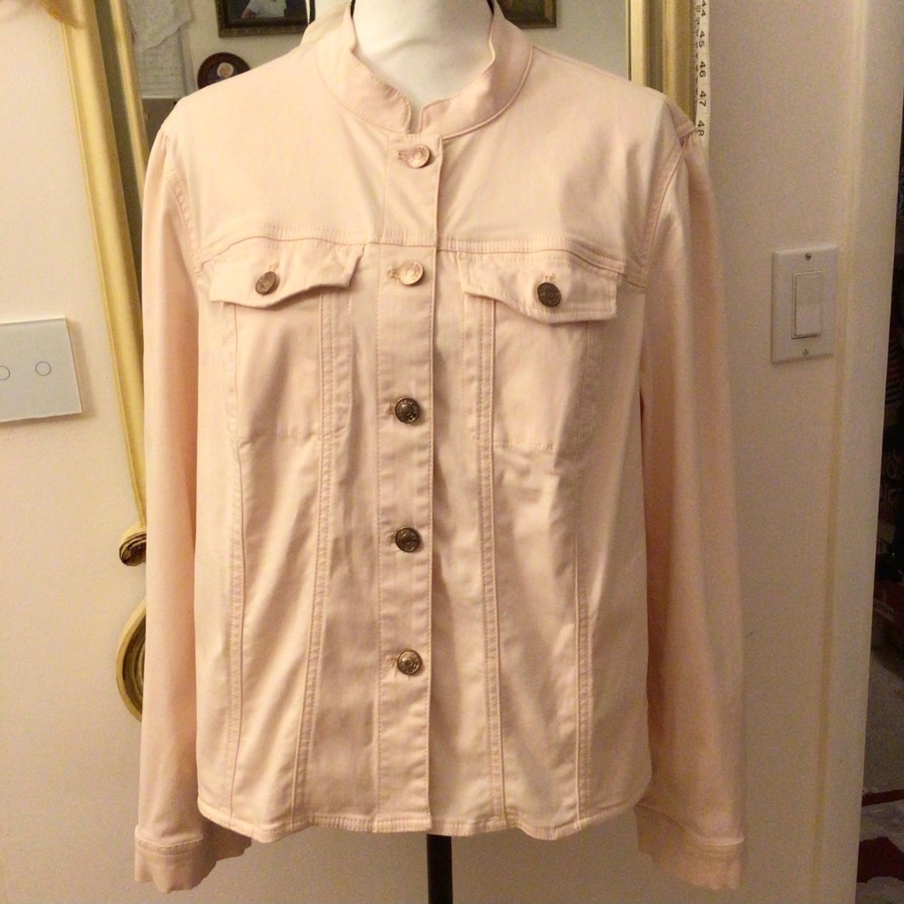 Chico’s pink jacket NWOT